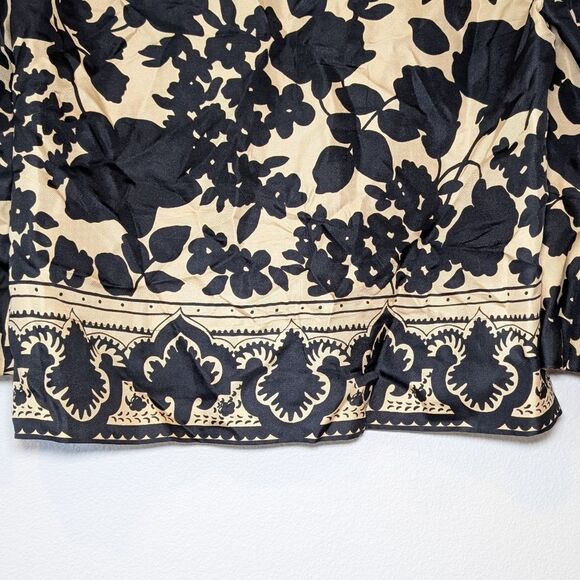 Chloe 100% Silk Floral Print Blouse - Picture 11 of 14